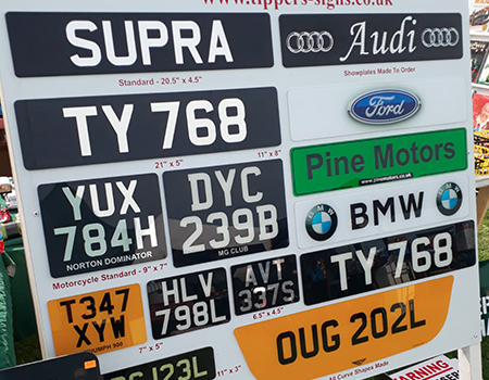 Car Number Plates By Tipper Signs In Essex